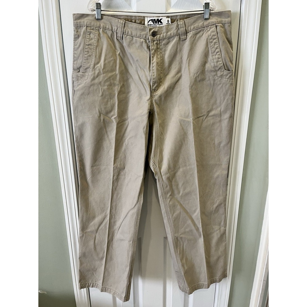 Mountain Khakis Original Mountain Pants Mens 42x30 Beige Relaxed Fit Canvas